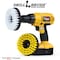 Drill Brush Power Scrubber By Useful Products 5 in W 5 in L Brush, Variety 5in-S-WY-H-DB - alternate 6